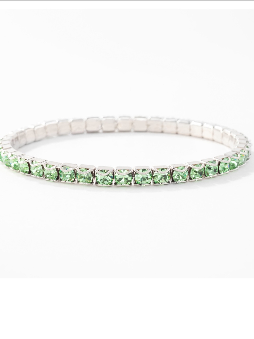NWT Touchstone Crystal “August Birthstone Bracelet” (Peridot); CURRENT catalog